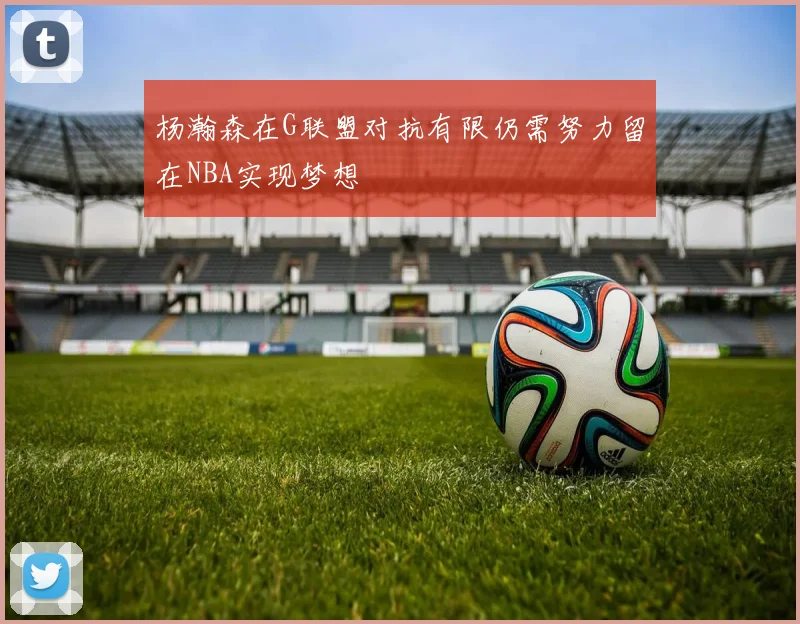 杨瀚森在G联盟对抗有限仍需努力留在NBA实现梦想